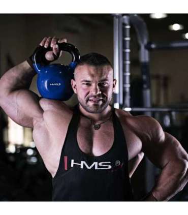 KNV 12 KG CAST IRON KETTLEBELL HMS (blue)