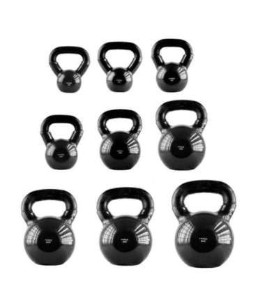 KNV 20 KG CAST IRON KETTLEBELL HMS (black)