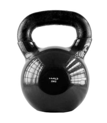 KNV 20 KG CAST IRON KETTLEBELL HMS (black)