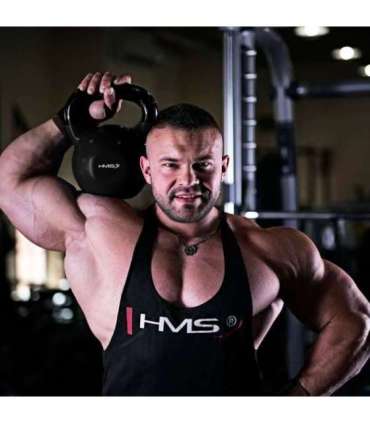 KNV 28 KG CAST IRON KETTLEBELL HMS (black)