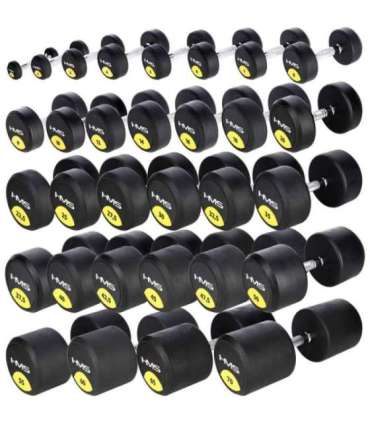 HG PRO 2 KG RUBBER DUMBBELL HMS