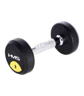 HG PRO 3 KG RUBBER DUMBBELL HMS