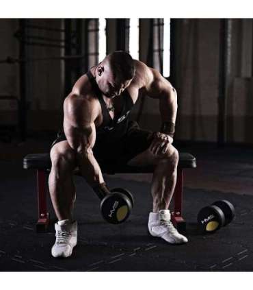 HG PRO 4 KG RUBBER DUMBBELL HMS