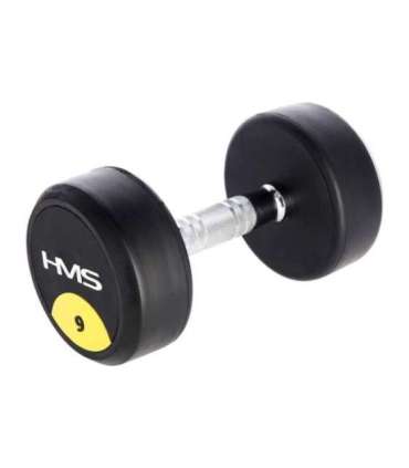 HG PRO 9 KG RUBBER DUMBBELL HMS