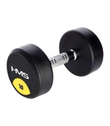 HG PRO 10 KG RUBBER DUMBBELL HMS