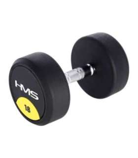 HG PRO 18 KG RUBBER DUMBBELL HMS