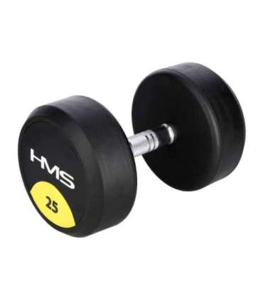 HG PRO 25 KG RUBBER DUMBBELL HMS