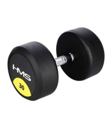 HG PRO 30 KG RUBBER DUMBBELL HMS