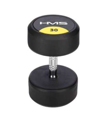 HG PRO 30 KG RUBBER DUMBBELL HMS