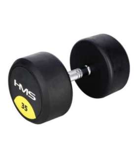 HG PRO 35 KG RUBBER DUMBBELL HMS