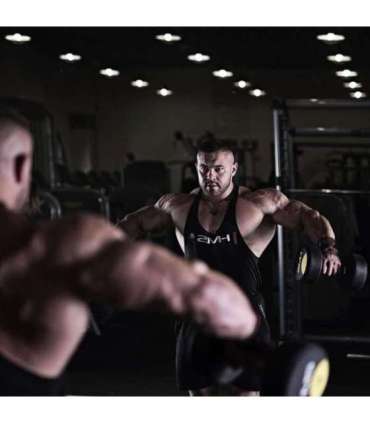 HG PRO 37.5 KG RUBBER DUMBBELL HMS