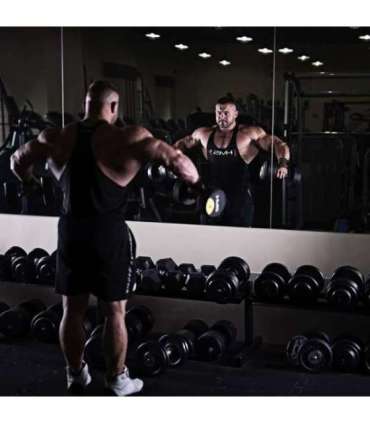 HG PRO 37.5 KG RUBBER DUMBBELL HMS