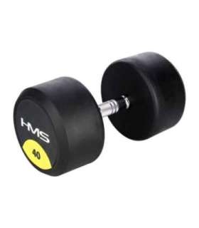HG PRO 40 KG RUBBER DUMBBELL HMS