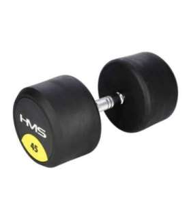 HG PRO 45 KG RUBBER DUMBBELL HMS