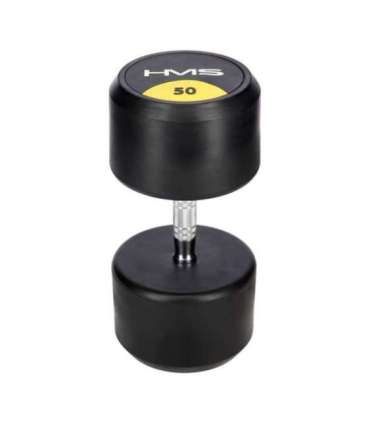 HG PRO 50 KG RUBBER DUMBBELL HMS