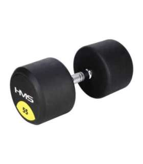 HG PRO 55 KG RUBBER DUMBBELL HMS