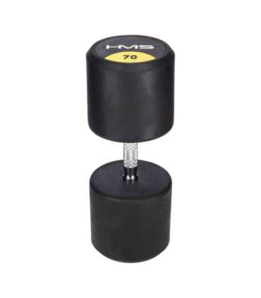 HG PRO 70 KG RUBBER DUMBBELL HMS