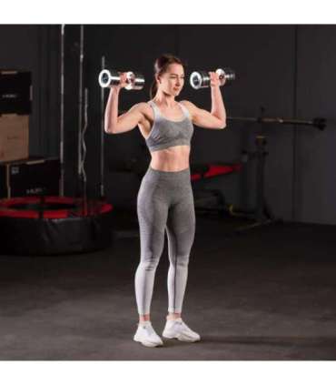 CHD01 CHROMED DUMBBELL (2 pcs.) HMS