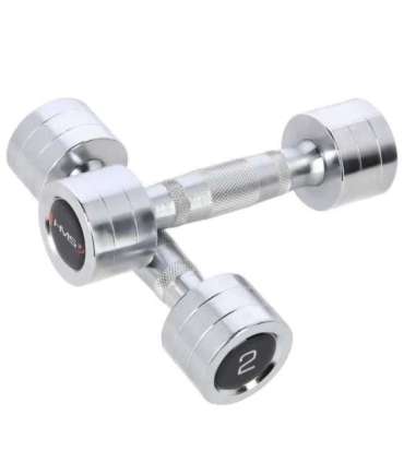 CHD02 CHROMED DUMBBELL (2 pcs.) HMS