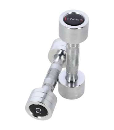 CHD02 CHROMED DUMBBELL (2 pcs.) HMS