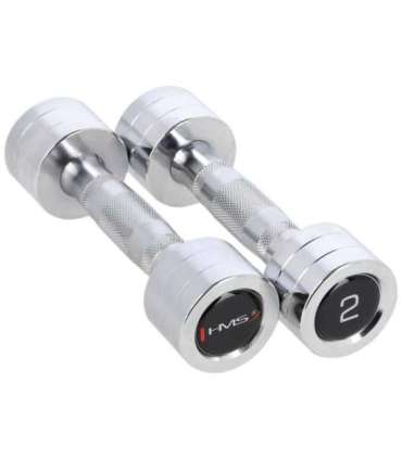 CHD02 CHROMED DUMBBELL (2 pcs.) HMS