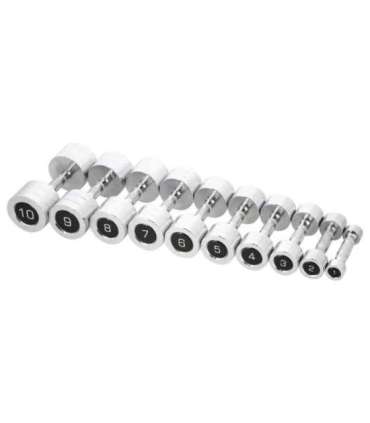CHD02 CHROMED DUMBBELL (2 pcs.) HMS