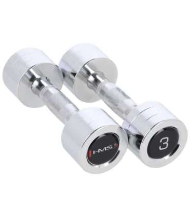 CHD03 CHROMED DUMBBELL (2 pcs.) HMS