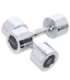 CHD06 CHROMED DUMBBELL (2 pcs.) HMS