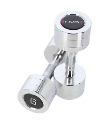CHD06 CHROMED DUMBBELL (2 pcs.) HMS