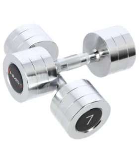 CHD07 CHROMED DUMBBELL (2 pcs.) HMS