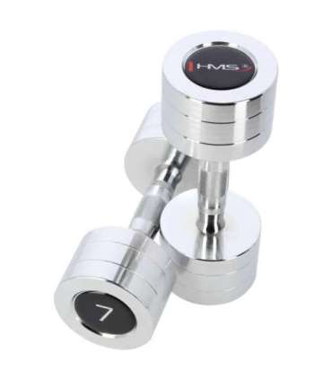 CHD07 CHROMED DUMBBELL (2 pcs.) HMS