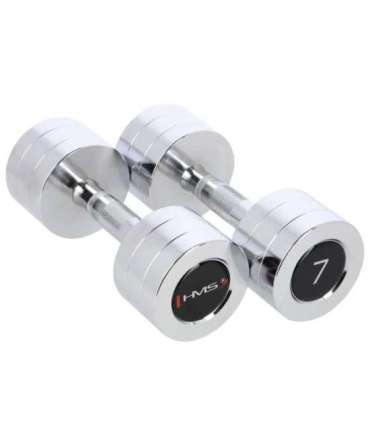 CHD07 CHROMED DUMBBELL (2 pcs.) HMS