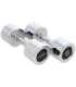 CHD09 CHROMED DUMBBELL (2 pcs.) HMS