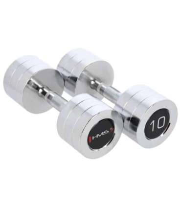 CHD10 CHROMED DUMBBELL (2 pcs.) HMS