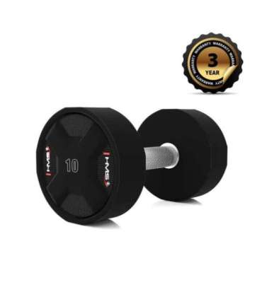 HPC 10 KG POLYURETHANE DUMBBELL CPU HMS
