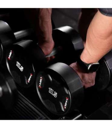 HPC 17.5 KG POLYURETHANE DUMBBELL CPU HMS