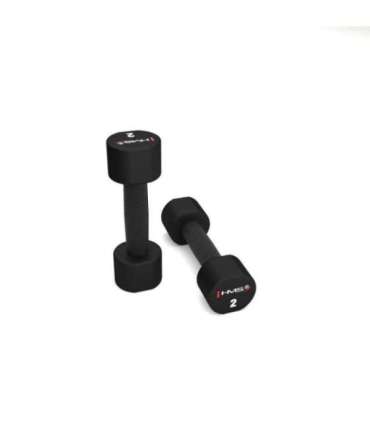 HPT02 2 x 2 KG POLYURETHANE DUMBBELLS TPU HMS