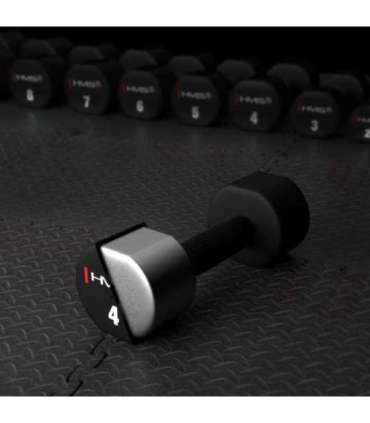 HPT04 2 x 4 KG POLYURETHANE DUMBBELLS TPU HMS