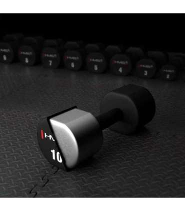 HPT10 2 x 10 KG POLYURETHANE DUMBBELLS TPU HMS