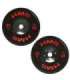 BTBR OLYMPIC PLATES - BUMPER SET (10 kg. 15 kg. 20 kg. 25 kg)