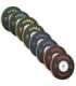 BTBR OLYMPIC PLATES - BUMPER SET (10 kg. 15 kg. 20 kg. 25 kg)