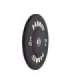 BBR05 BLACK OLYMPIC PLATE - BUMPER 5 KG HMS