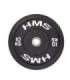 BBR10 BLACK OLYMPIC PLATE - BUMPER 10 KG HMS