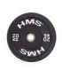 BBR20 BLACK OLYMPIC PLATE - BUMPER 20 KG HMS
