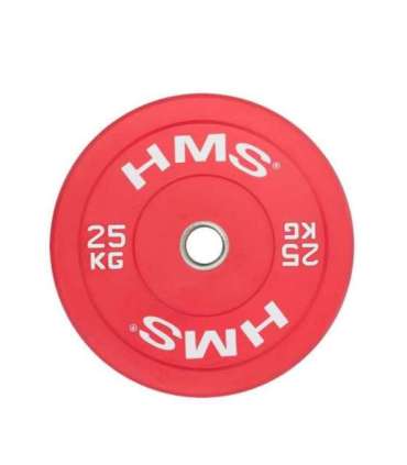CBR25 OLYMPIC PLATE - BUMPER 25 KG (red)