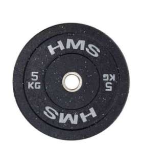 HTBR05 OLYMPIC PLATE - BUMPER 5 KG HMS (grey)
