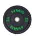 HTBR10 OLYMPIC PLATE - BUMPER 10 KG HMS (green)