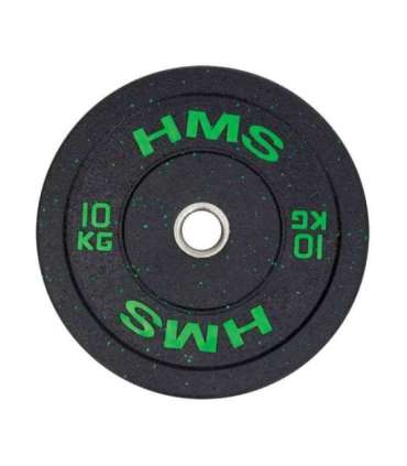 HTBR10 OLYMPIC PLATE - BUMPER 10 KG HMS (green)