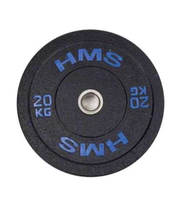 HTBR20 OLYMPIC PLATE - BUMPER 20 KG HMS (blue)