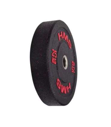 HTBR25 OLYMPIC PLATE - BUMPER 25 KG HMS(red)
